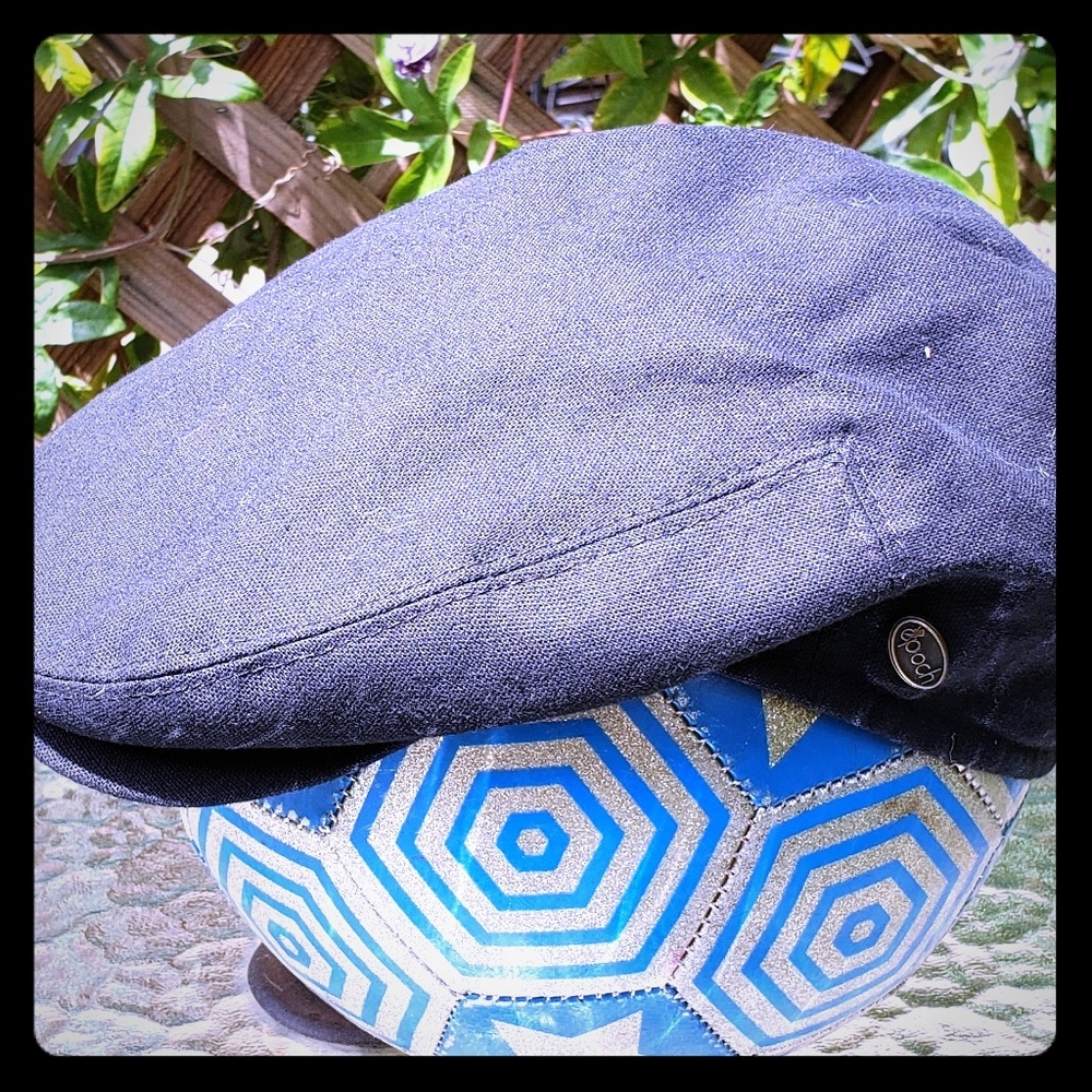 Epoch men's navy Ivy newsboy cap